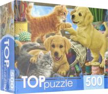 TOPpuzzle-500 ХТП500-6811 Пушистые друзья
