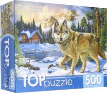 TOPpuzzle-500 ХТП500-6814 Зимний волк
