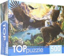 TOPpuzzle-500 ХТП500-6817 Орлы в горах