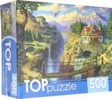 TOPpuzzle-500 ХТП500-6823 Домик на обрыве