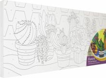 Холст 20х50 КРАСИВЫЕ КАКТУСЫ (ХК-0404)