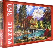 Puzzle-360 Домик у красивого озера П360-0648