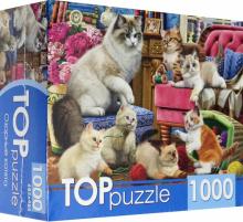 Puzzle-1000 ХТП1000-2158 Озорные котята