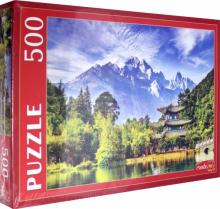 Puzzle-500 ГИП500-0615 ПАГОДА У СНЕЖНОЙ ГОРЫ