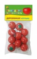 ДЕРЕВЯННАЯ ИГРУШКА. УЧИМСЯ СЧИТАТЬ ПОМИДОРЫ (Арт. ИД-1570)