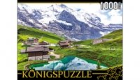 Konigspuzzle. ПАЗЛЫ 1000 элементов. КБК1000-6458 ГОРНЫЙ ПЕЙЗАЖ