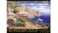 Konigspuzzle. ПАЗЛЫ 1000 элементов. АЛК1000-6485 ЛЕТНЯЯ НАБЕРЕЖНАЯ