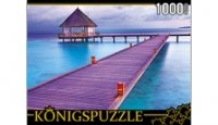 Konigspuzzle. ПАЗЛЫ 1000 элементов. КБК1000-6501 РАЙСКИЕ МАЛЬДИВЫ