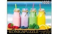 Konigspuzzle. ПАЗЛЫ 1000 элементов. ГИК1000-6535 СМУЗИ НА ПЛЯЖЕ