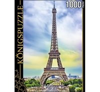 Konigspuzzle. ПАЗЛЫ 1000 элементов. ГИК1000-8225 СЕРДЦЕ ПАРИЖА (в)