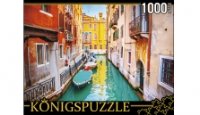 Konigspuzzle. ПАЗЛЫ 1000 элементов. ГИК1000-8236 ВЕНЕЦИАНСКАЯ УЛОЧКА