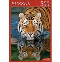 ПАЗЛЫ 500 элементов. ГИ500-8277 АМУРСКИЙ ТИГР (в)