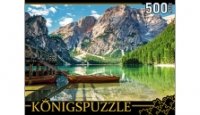 Konigspuzzle. ПАЗЛЫ 500 элементов. ГИК500-8319 ИТАЛИЯ. АЛЬПИЙСКОЕ ОЗЕР