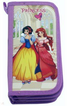 Пенал 3отд ОЧАРОВ.ПРИНЦЕССЫ лам.карт.(ПН-5709)