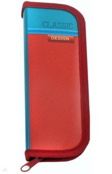 Пенал 1отд КЛАС.ШКОЛЬНЫЙ ДИЗАЙН лам.карт.(ПН-5898)