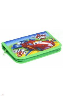 Пенал 1 отделение "Веселые гонки-2" (ПН-5914)