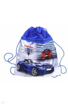 Мешок д/обуви с карм. ДВА АВТОМОБИЛЯ-1 (МО-5959)