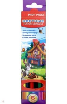 Карандаши 6цв СКАЗОЧНЫЕ ГЕРОИ (К-7267)