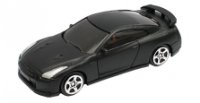 АВТОДРАЙВ. Модель машины масштаб 1:64 NISSAN GT-R (R35) (матовая, черн