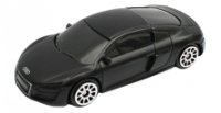 АВТОДРАЙВ. Модель машины масштаб 1:64 AUDI R8 V10 (матовая, черная) (А