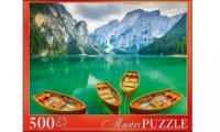 Masterpuzzle. ПАЗЛЫ 500 элементов. ГИМП500-6165 ДОЛОМИТЫ. ОЗЕРО БРАЙЕС