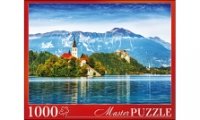 Masterpuzzle. ПАЗЛЫ 1000 элементов. ГИМП1000-6898 СЛОВЕНИЯ. ОЗЕРО БЛЕД