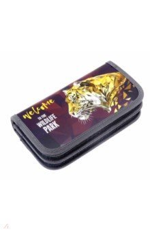 Пенал 2отд ТИГР НА МОЗАИКЕ (ПН-1851)