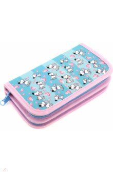 Пенал 2отд СОБАЧКИ И СЕРДЕЧКИ (ПН-2035)