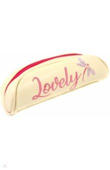 Пенал-косметичка СТРЕКОЗА НА БЕЖЕВОМ (ПН-2802)