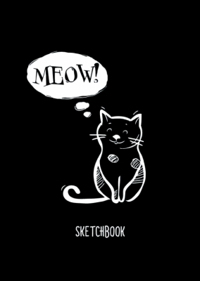 Скетчбук А5. Кошка