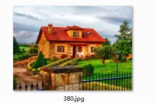 Холст с красками 22х30 см по номерам. КРАСИВЫЙ КАМЕННЫЙ ДОМ