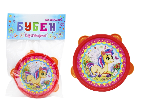 БУБЕН БОЛЬШОЙ в пакете. ЕДИНОРОГ (Арт. И-7656)