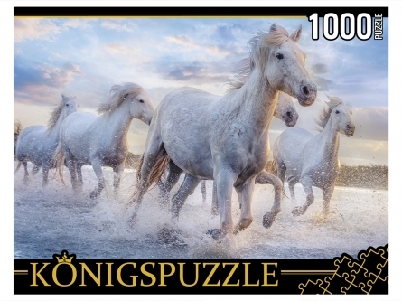 Konigspuzzle. ПАЗЛЫ 1000 элементов. ГИK1000-0646 ДИКИЙ ТАБУН КАМАР