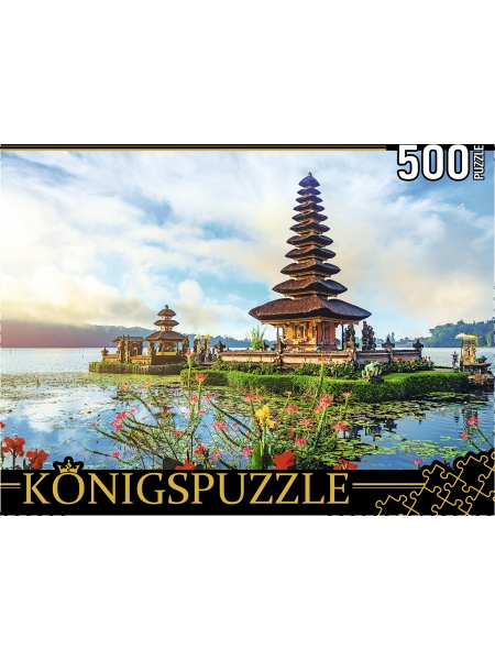 Konigspuzzle. ПАЗЛЫ 500 элементов. ШТK500-3579 ИНДОНЕЗИЯ. ХРАМ ПУРА