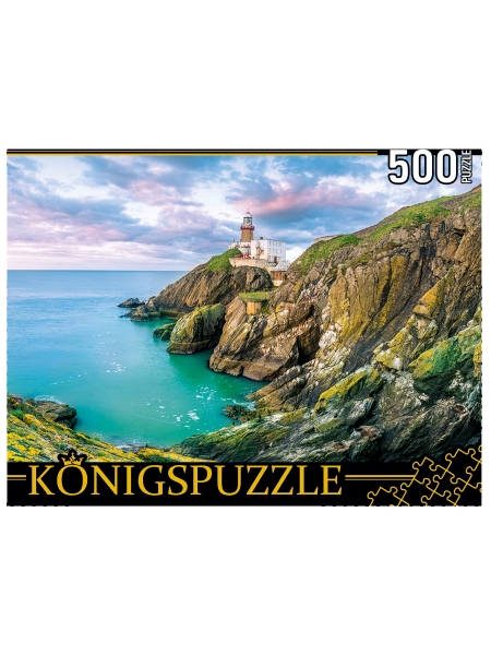 Konigspuzzle. ПАЗЛЫ 500 элементов. ШТK500-3580 ИРЛАНДИЯ. МАЯК БЭЙЛИ