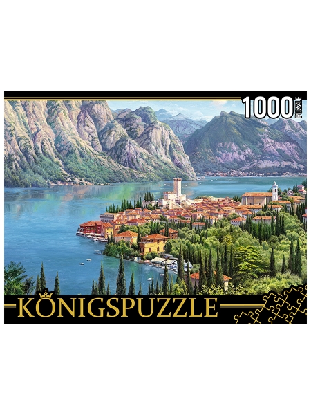 26. Konigspuzzle. ПАЗЛЫ 1000 элементов. РУКK1000-3585 И. ПРИЩЕПА. ГОРО