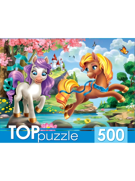 TOPpuzzle. ПАЗЛЫ 500 элементов. ХТП500-4132 ЧУДЕСНЫЕ ПОНИ №9