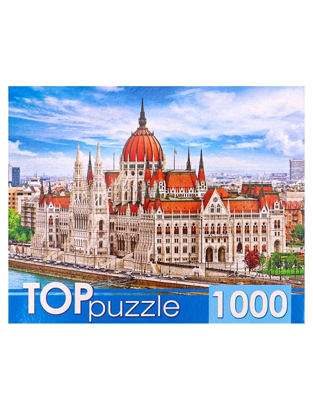 TOPpuzzle. ПАЗЛЫ 1000 элементов. ГИТП1000-4133 Венгрия. Здание парламе