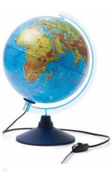 Инт глобус Земли физ-пол d250 подсв INT12500284