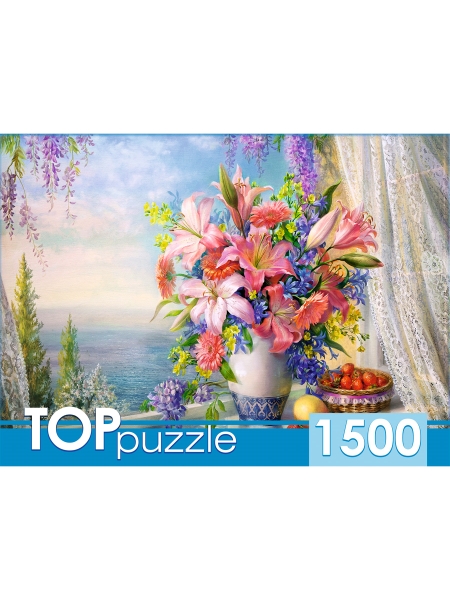 TOPpuzzle. ПАЗЛЫ 1500 элементов. РУКТП1500-1586 Русская коллекция