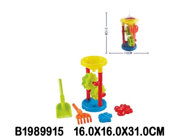 Песочный набор Мельница-16 в сетке (16х16х31)