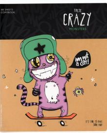 Тетрадь 48л,кл. "Crazy monsters" ассо Т48кТЛ_34311