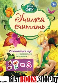 Феи.Учимся считать.Развив.игра с многораз.накл.