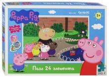 Peppa Pig.Пазл-24 День в зоопарке (04285)