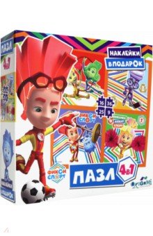Фиксики.Спорт.Набор 4в1 Спортивные игры (04439)