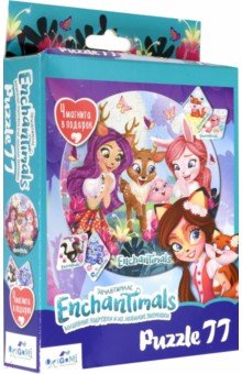 Enchantimals.Пазл-77 Милашка (04710)