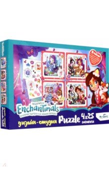Enchantimals.Полиптих 4х25 Счастье в дружбе(04824)