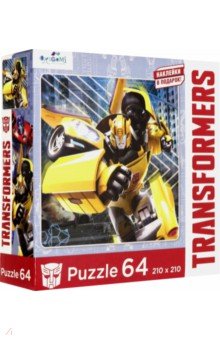 Transformers.Пазл-64 Бамблби (04833)