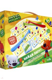 МиМиМишки.Настольная игра 4в1 Найди пару (04879)