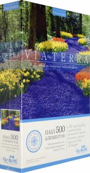Via Terra. Пазл-500 Река синих гиацинтов (05447)